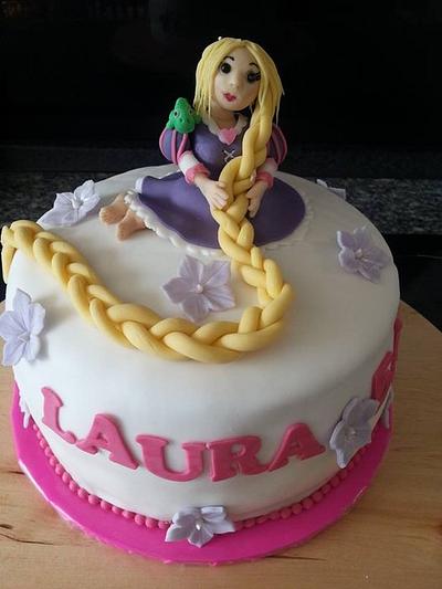 rapunzel - Cake by misabella