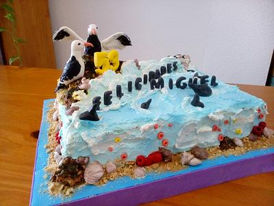  SEAGULL CAKE - Cake by Camelia