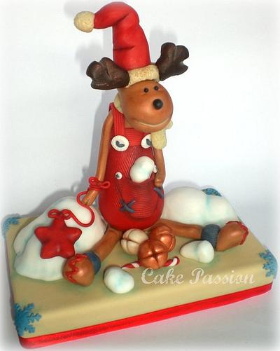 Comet, the reindeer of Santa Claus - Cake by CakePassion