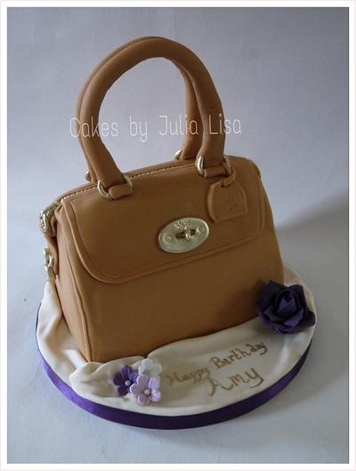 Mulberry Del Ray handbag cake - Cake by Cakes by Julia Lisa