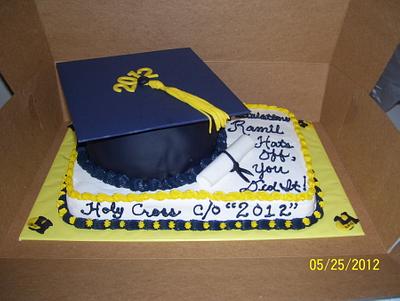 Graduation-High School - Cake by lolobeauty