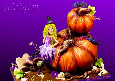 Halloween witch glamour cake - Cake by MLADMAN