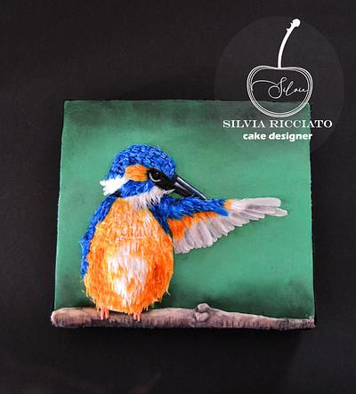 Kingfisher bird  Magnificent Bangladesh  - Cake by Silvia Ricciato