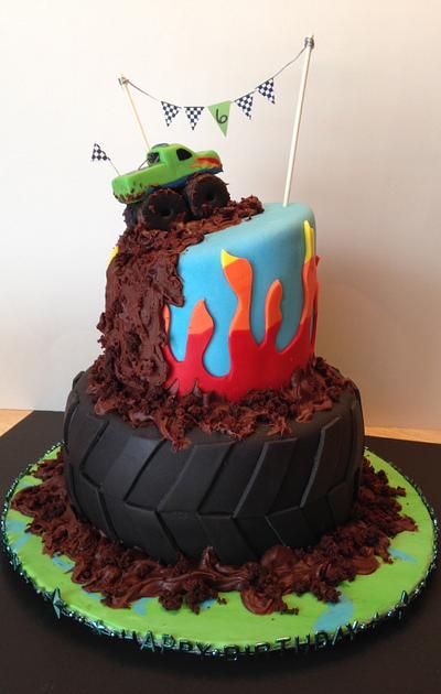 Monster Truck Jam - Cake by Misty