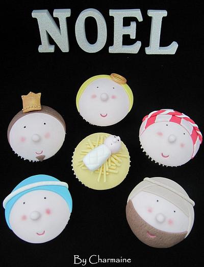 Nativity Cupcakes - Cake by Charmaine 