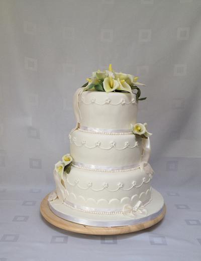 Wedding cake - Cake by Kasia