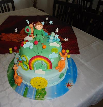 "Baby tv cake"2 - Cake by Delyana