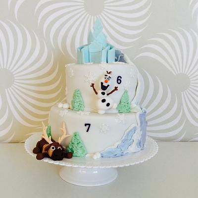 Frozen - Cake by Dasa
