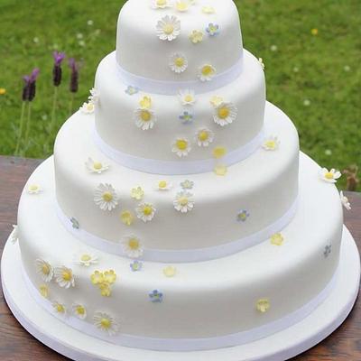 Daisy Cake   - Cake by Julz Pilkington