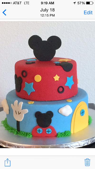 Mickey Mouse clubhouse - Cake by Fortiermommy