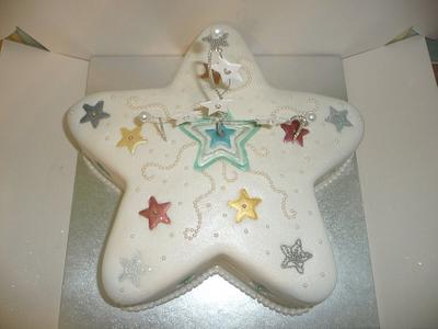 Super Nova star cake - Cake by Sarah McCool