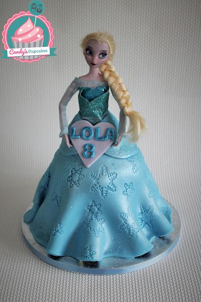 Elsa Doll - Cake by Candy's Cupcakes
