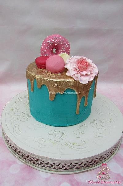Drip cake - Cake by Wilma's Droomtaarten
