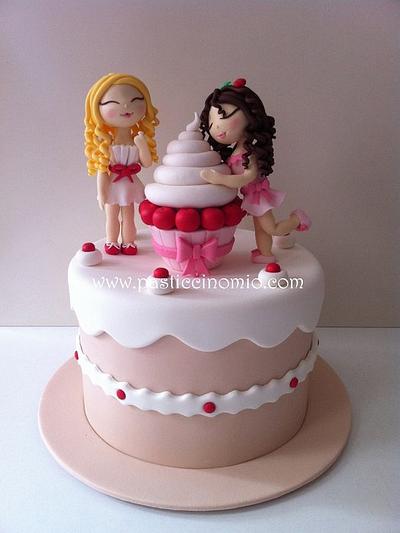 Cupcake Themed Birthday Cake - Cake by Pasticcino Mio