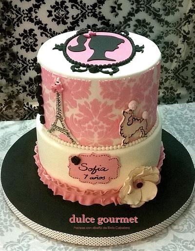 Parisian Barbie cake - Cake by Silvia Caballero