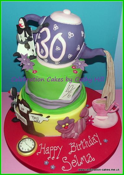 Mad Hatters Tea Party - Cake by Celebration Cakes by Cathy Hill