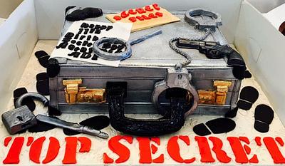 Secret agent  - Cake by Tiers of joy 