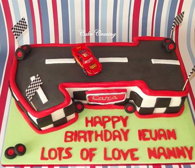 cars cake - Cake by Hayley