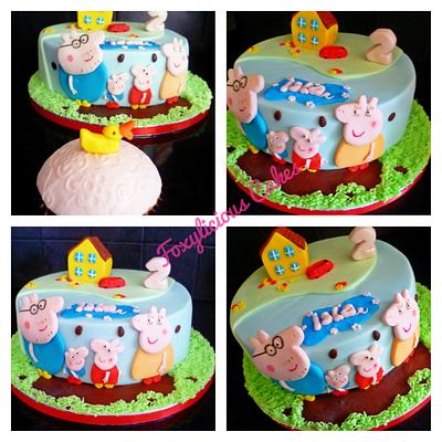 Peppa Pig! - Cake by Sweet Foxylicious