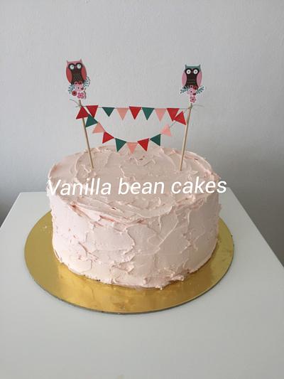 Buttercream cake - Cake by Vanilla bean cakes Cyprus