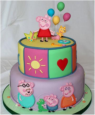 Peppa Pig Cake - Cake by Serena Galli