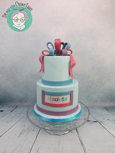 Company cake 10 years - Cake by DeOuweTaart