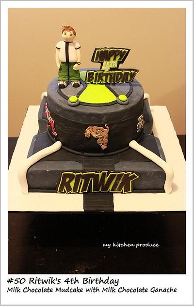 Ben 10 Omnitrix Cake - Cake by Linda Kurniawan