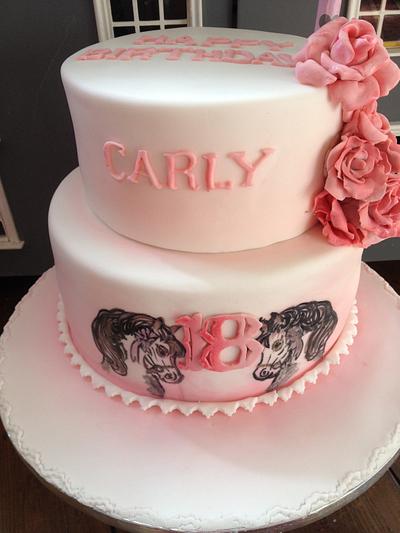 'Carly' - Cake by Janet Harbon