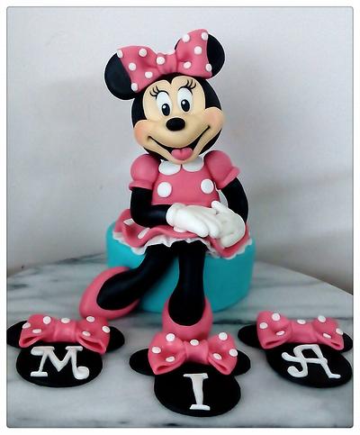 Minnie para Mia - Cake by Alejandra Aguirre (Mamá Ganso)