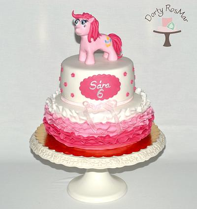 Ruffle and Pinkie Pie Cake - Cake by Martina