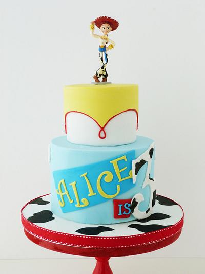 Jessie Toy story cake - Cake by Little Miss Fairy Cake