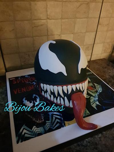 Venom cake - Cake by Bijoubakes
