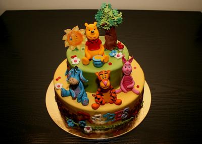 Winnie the pooh - Cake by Rozy
