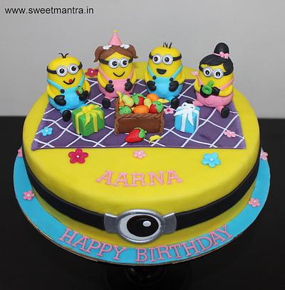 Minion Party cake - Cake by Sweet Mantra Homemade Customized Cakes Pune