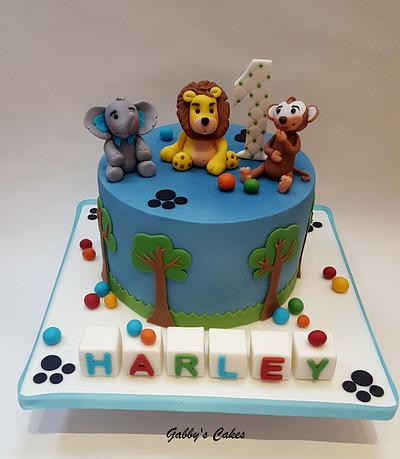 Jungle cake - Cake by Gabby's cakes