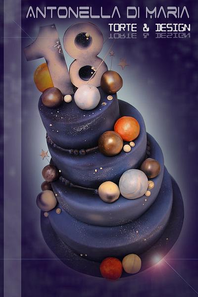 Space balls cake - Cake by Antonella Di Maria