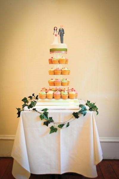  Cupcake Tower - Cake by Emma Lake - Cut The Cake Kitchen