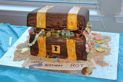 Treasure Box Cake - Cake by TerrifiCake