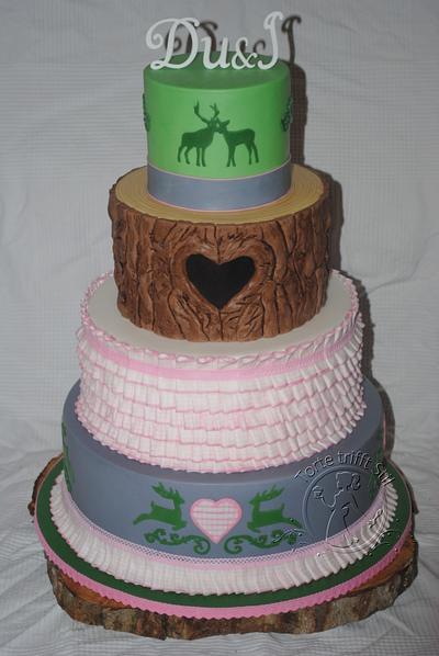 Real Austrian Wedding Cake - Cake by torte trifft stil