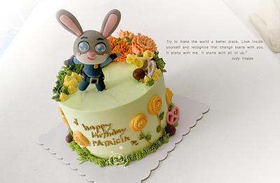 Judy Hopps - Cake by Sugar Snake Cake