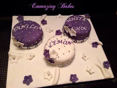 Wedding Consultation Mini cakes - Cake by Emmazing Bakes