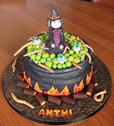 Halloween Witch - Cake by Ritsa Demetriadou