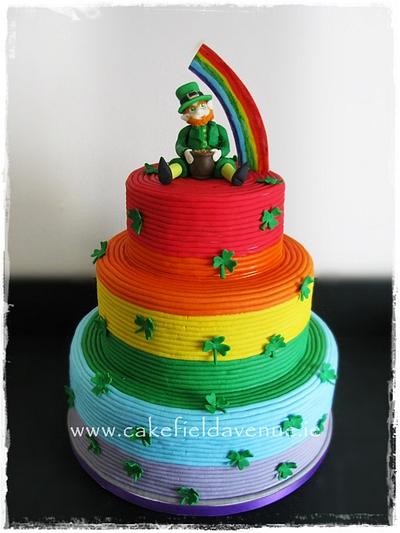 St. Patrick's Day Cake  - Cake by Agatha Rogowska ( Cakefield Avenue)