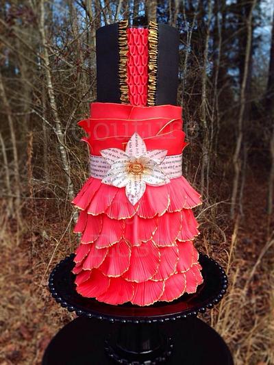 "Rogue" - Cake by couturecakesbyrose