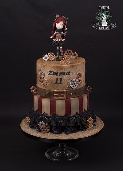Steampunk cake - Cake by Twister Cake Art