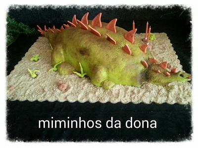 Dinosaur Birthday Cake - Cake by miminhosdadona