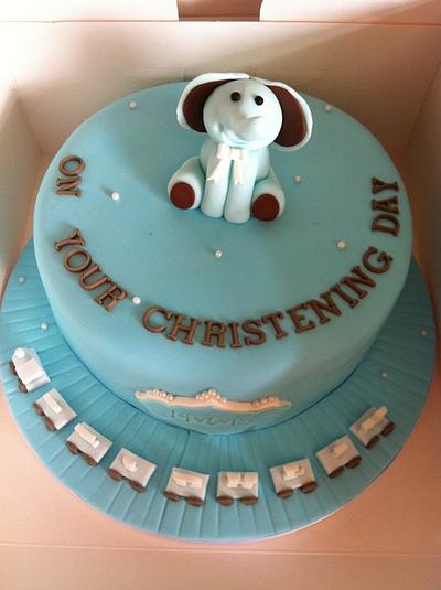 Christening Cake - Cake by Claire