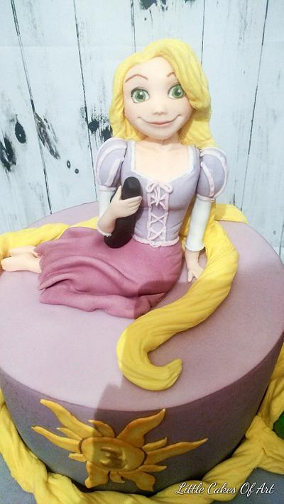 Tangled - Cake by Little Cakes Of Art