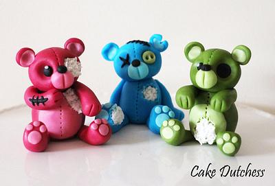 Zombie Bears - Cake by Etty