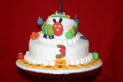 The Very Hungry Caterpillar - Cake by Tiggy